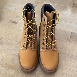 Timberland Tan Heeled Boots